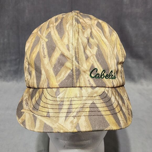 Vintage Cabelas Camo Hat trapper ear flap hat Insulated Size Small Cap - Picture 3 of 9